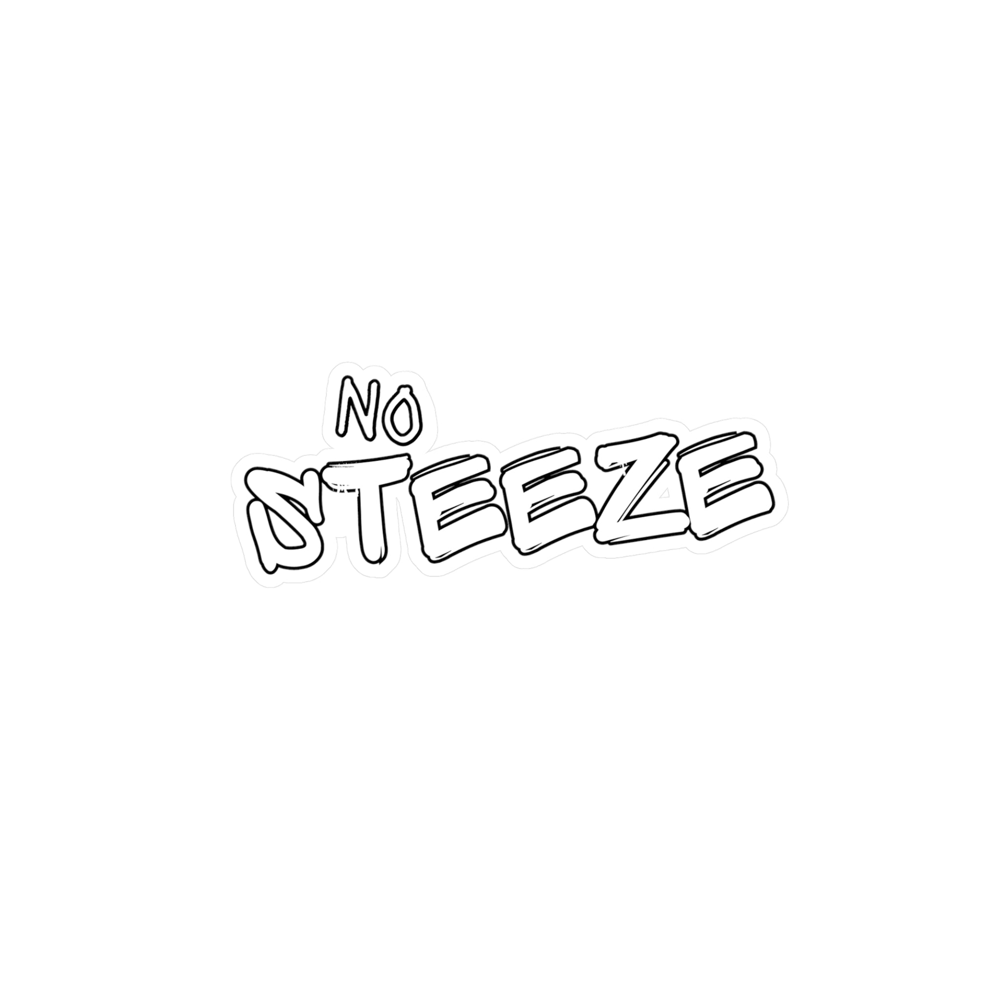 G2G "No Steeze" Sticker