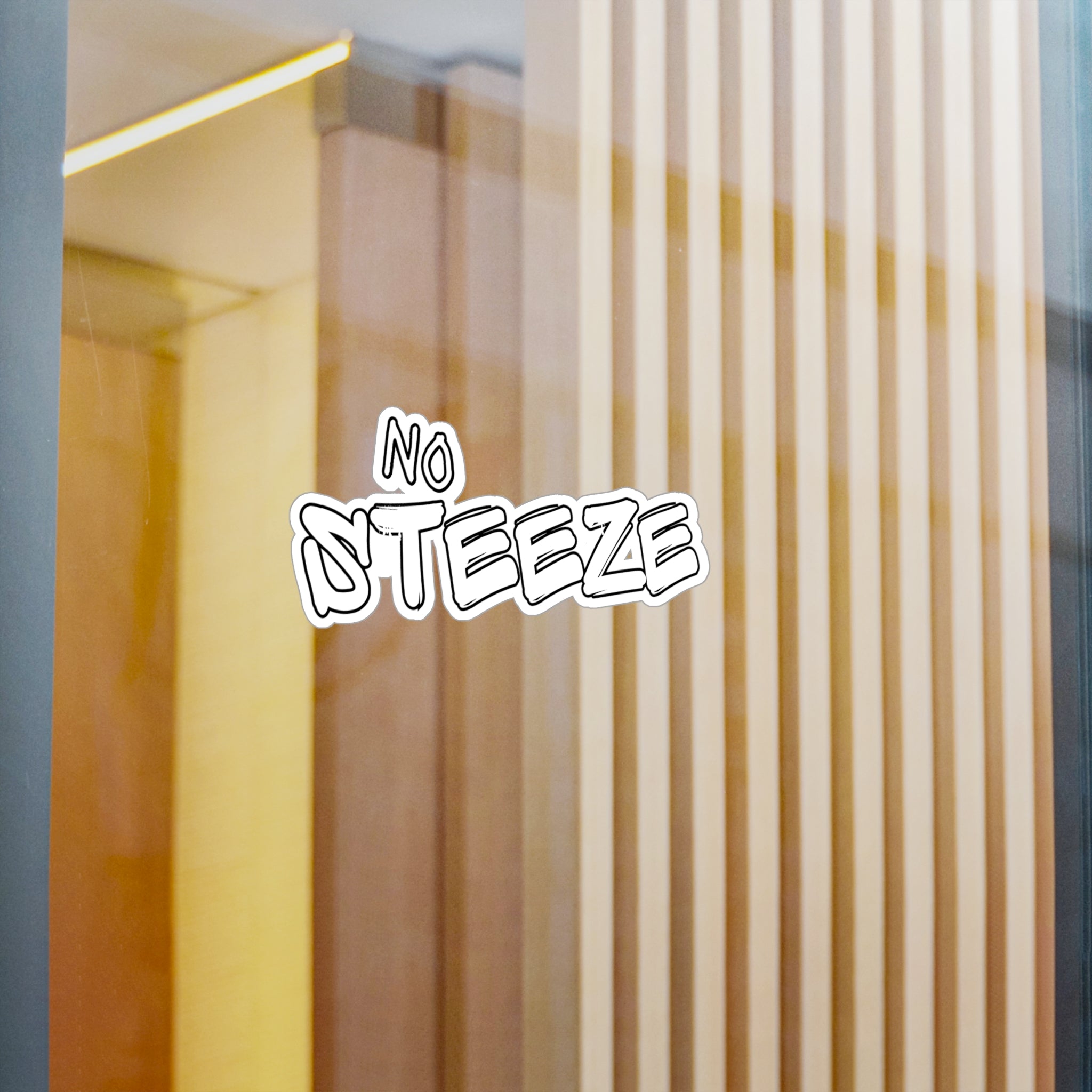 G2G "No Steeze" Sticker