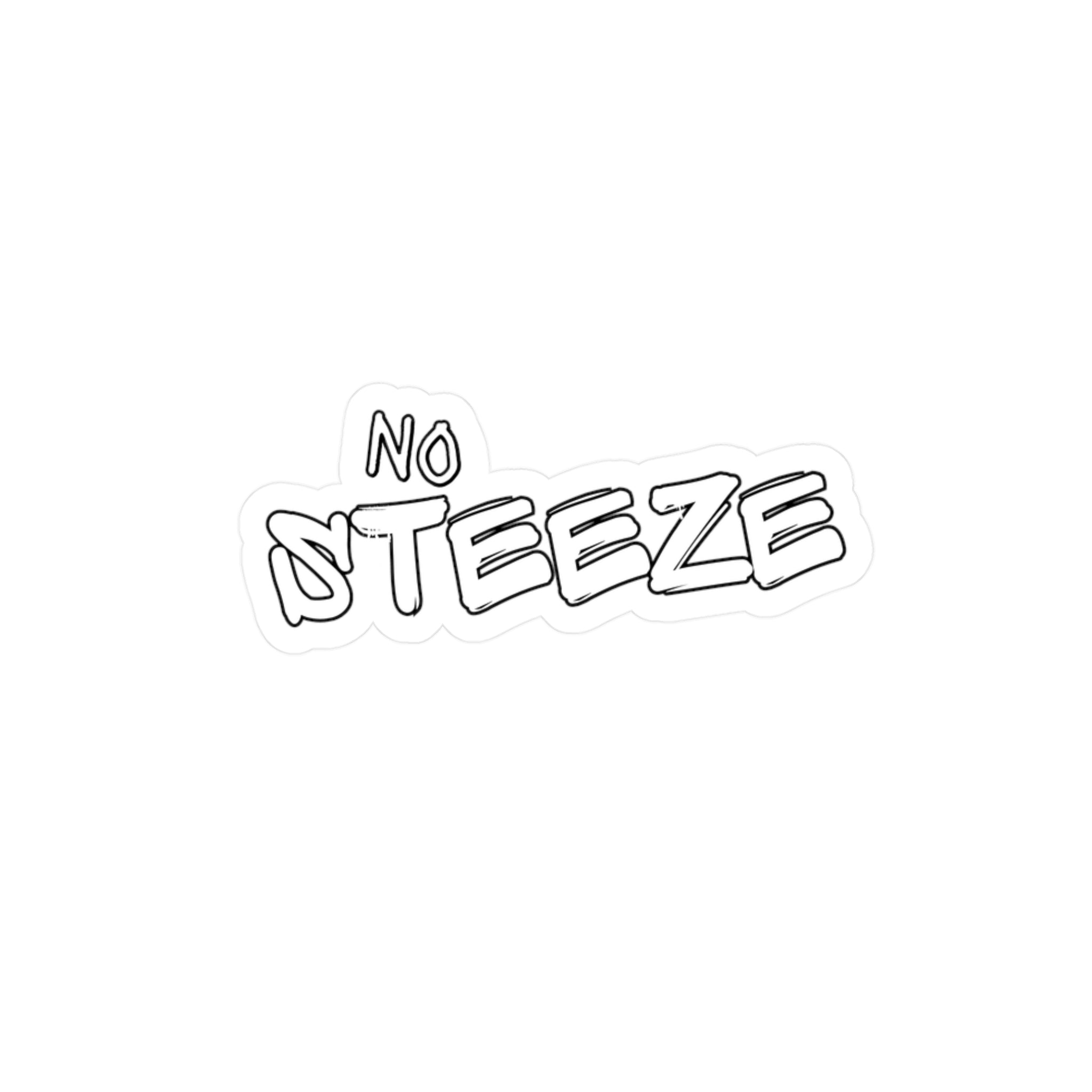 G2G "No Steeze" Sticker